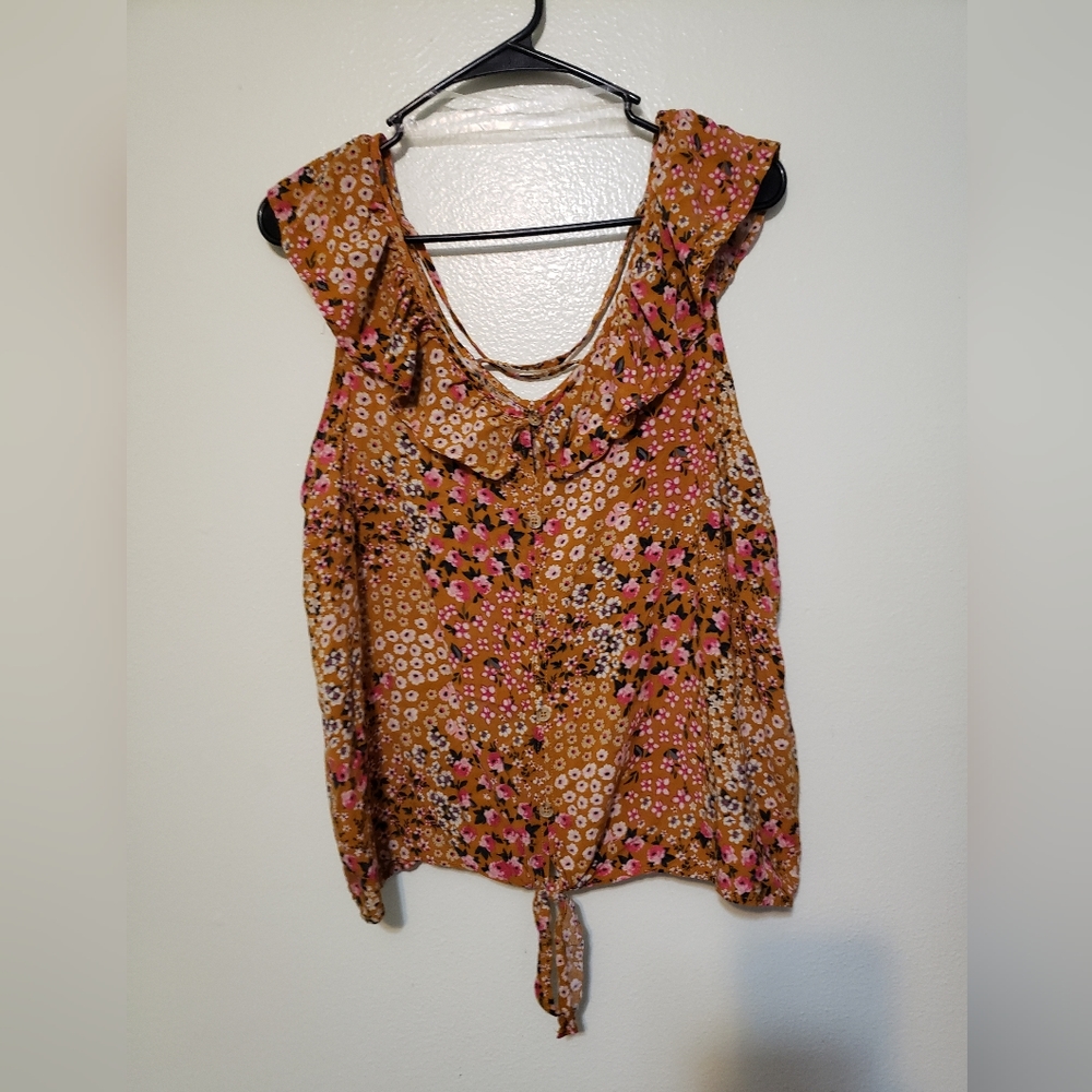 Flowery blouse
